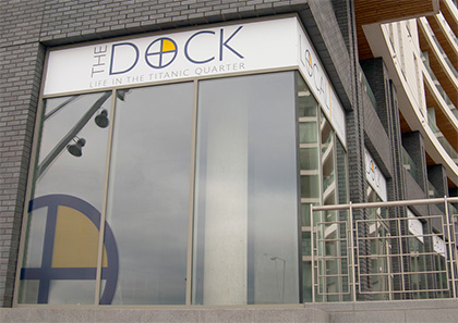 logo design, exterior unit signage design